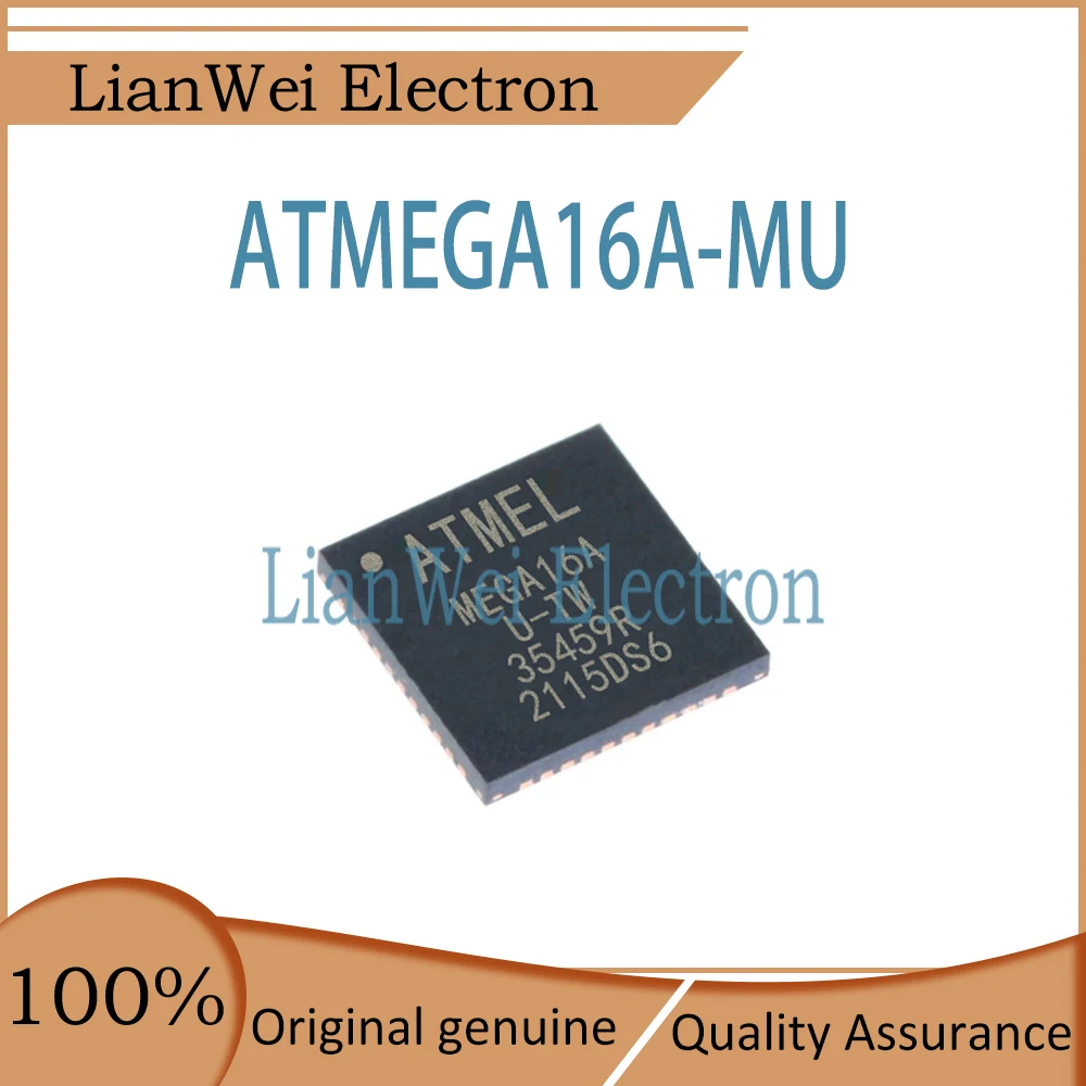 (1-10 Piece)100% New ATMEGA16A ATMEGA16A-MU ATMEGA16 IC MCU Chipset VQFN-44