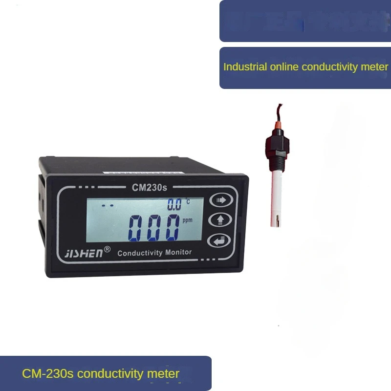 Conductivity Meter Medidor de Condutividade Online Tds Instrument ec Meter Eletrodo de Condutividade Substituir Monitor de Água Pura Cm230s