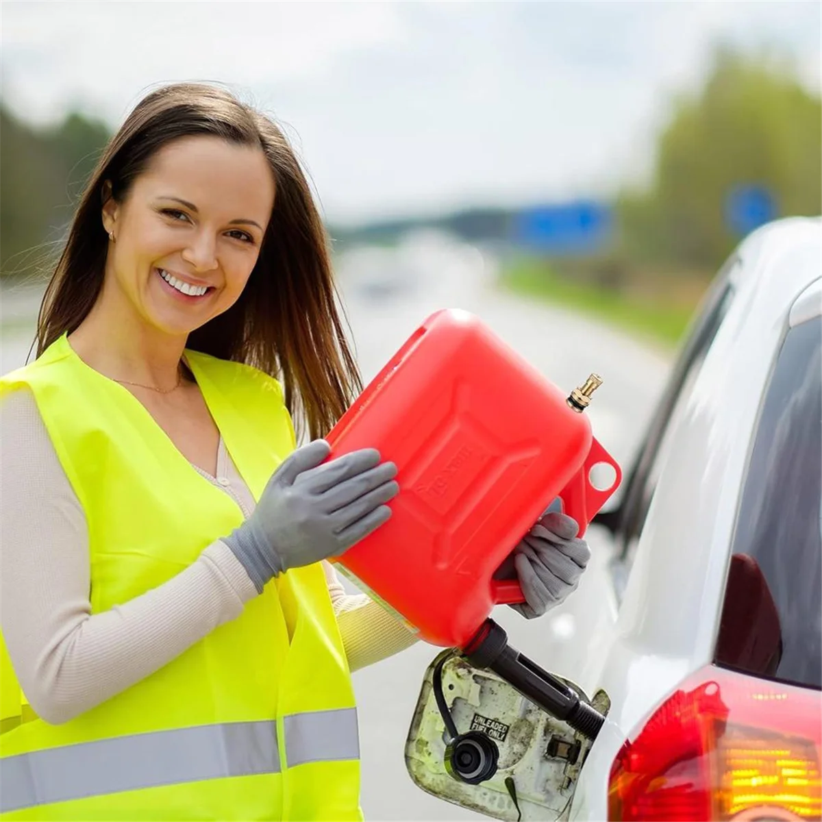 AA98 19 Pieces Fuel Gas Can Vent Caps 8 Pieces Fuel Gas Tank Vent Caps Replacement Plug with Drill, Wire, Wrench