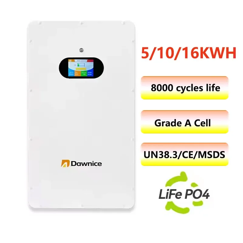 Solar Energy storage battery 100ah 200ah 5kwh 10kwh 16kwh Lithium Battery Lifepo4 Power wall mounted Power wall Battery storage