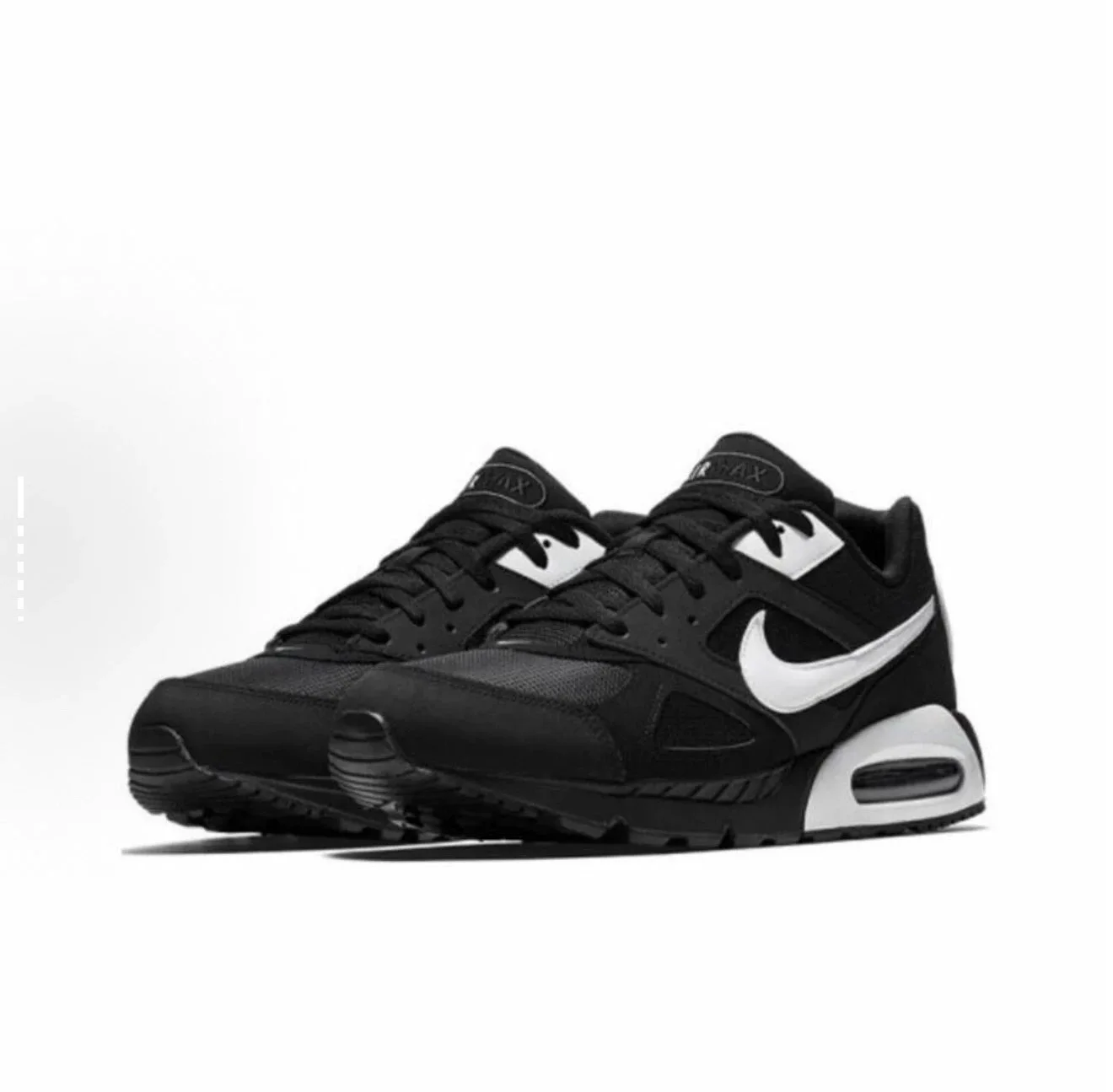 

Мужские кроссовки Nike Air Max Ivo с низким берцем в стиле ретро, черные повседневные кроссовки, удобная спортивная одежда для мужчин 580518-011