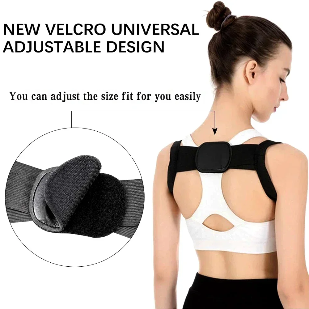 Adjustable Back Posture Corrector Stealth Camelback Support Posture Shoulder Belt Rectify Straighten Correction Back Support