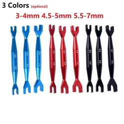 3pcs Wrench Double End Wrench Universal Spanner Open End Wrenches Mini Spanners For 1/8 1/10 RC Car Toys 3-4mm /4.5-5mm /5.5-7mm