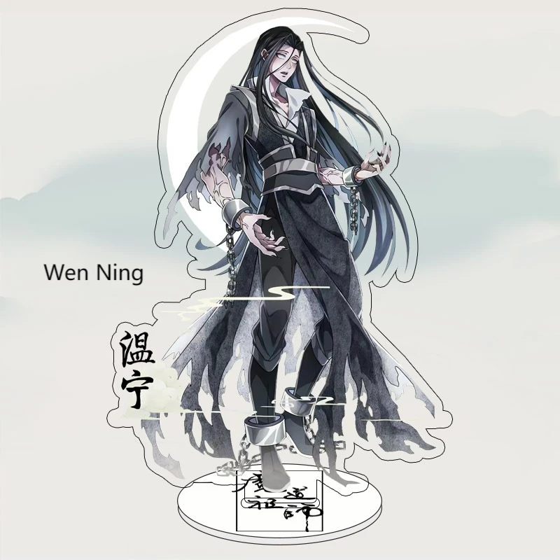 10cm Mo Dao Zu Shi Anime Acrylic Stand Model Toys Wei Wuxian Lan Wangji Jin Guangyao Action Figures Tabletop Decoration Gifts