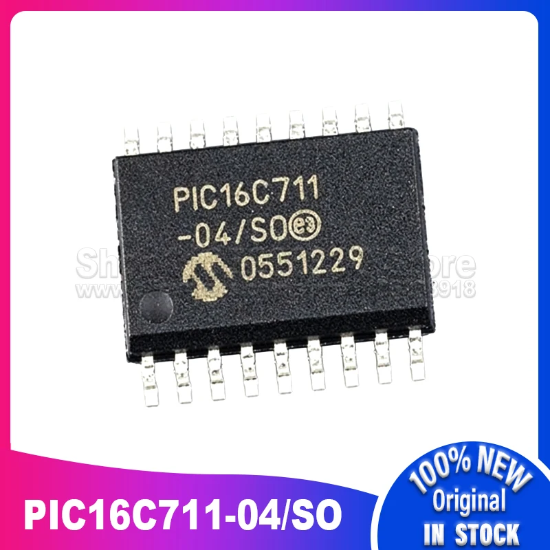 

5PCS/LOT PIC16C711-04/SO PIC16C711 SOP-18 100% New Spot stock