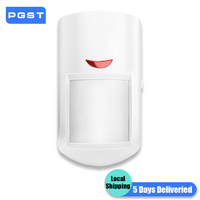 PGST Tuya Smart Life Home Security Protection 433MHz Pet PIR Infrared Motion Sensor Detector For House Alarm Security System