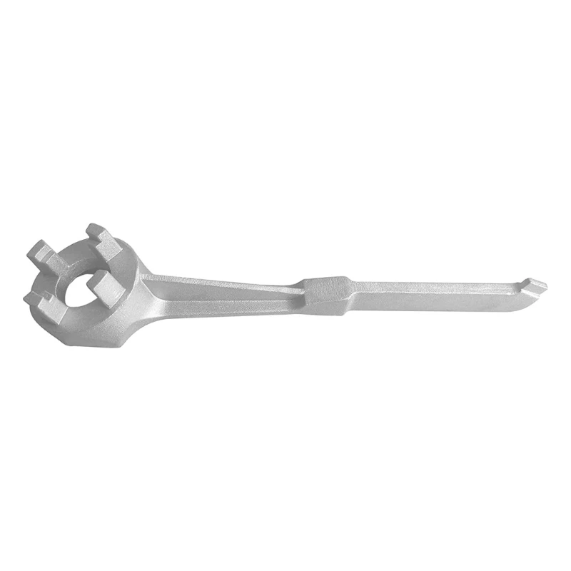 Aluminum Drum Wrench for Opening Barrels Bung Wrench Lightweight Barrel Wrench Tool for 10 15 20 30 55 Gallon Drums DropShipping