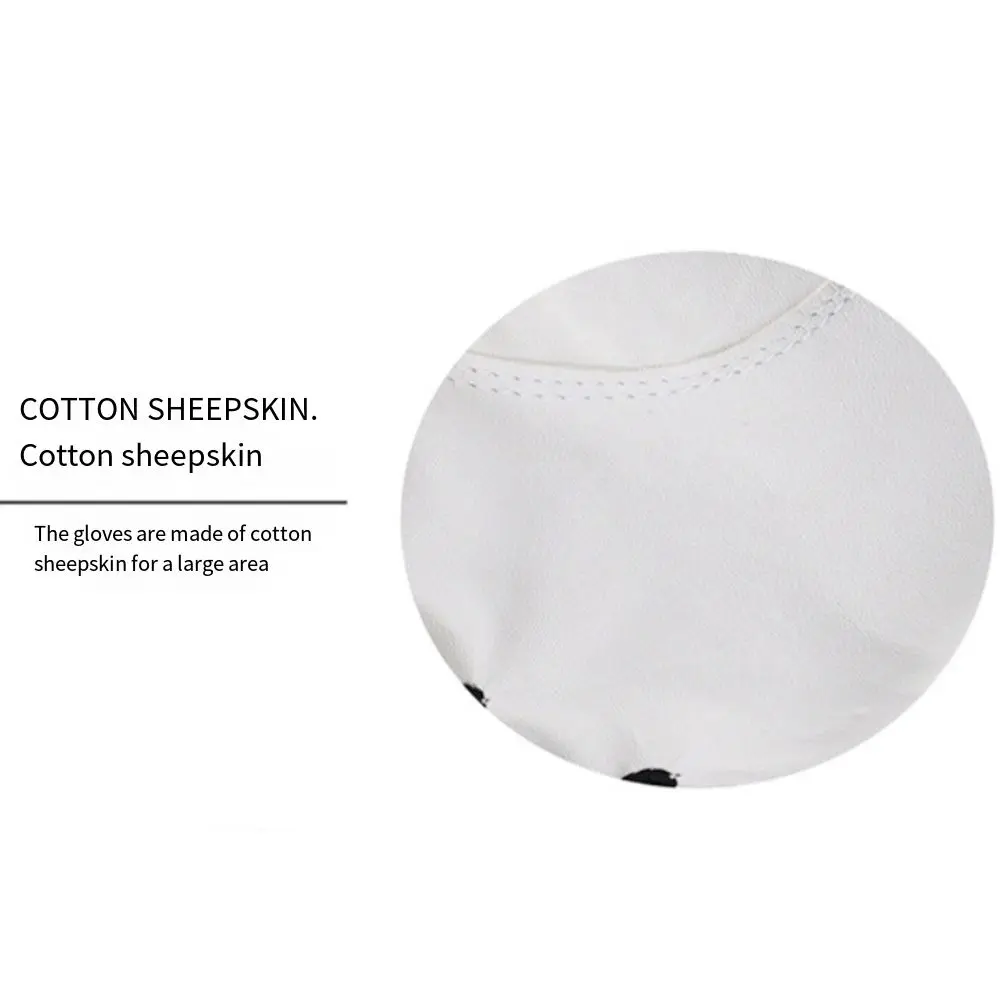 

Мужские спортивные перчатки для гольфа из овчины, дышащие белые кожаные перчатки для гольфа, нескользящие аксессуары для гольфа для одной левой руки