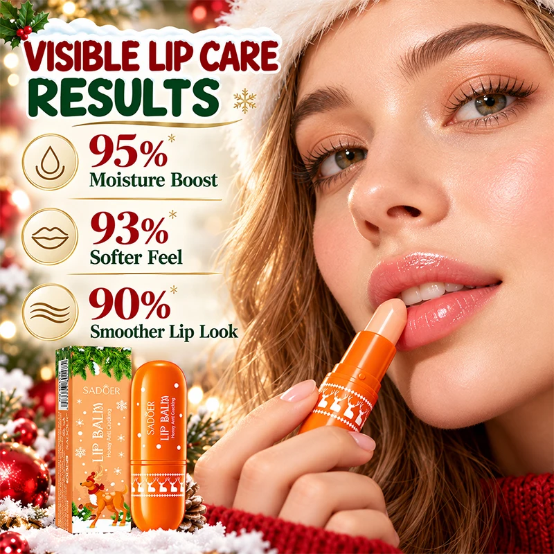 High Quality Lip Balm Deep Hydration Nourishing Lip Cream Anti-Crack Anti-Freeze Winter Skin Lip Care for Holiday Beauty Gifts