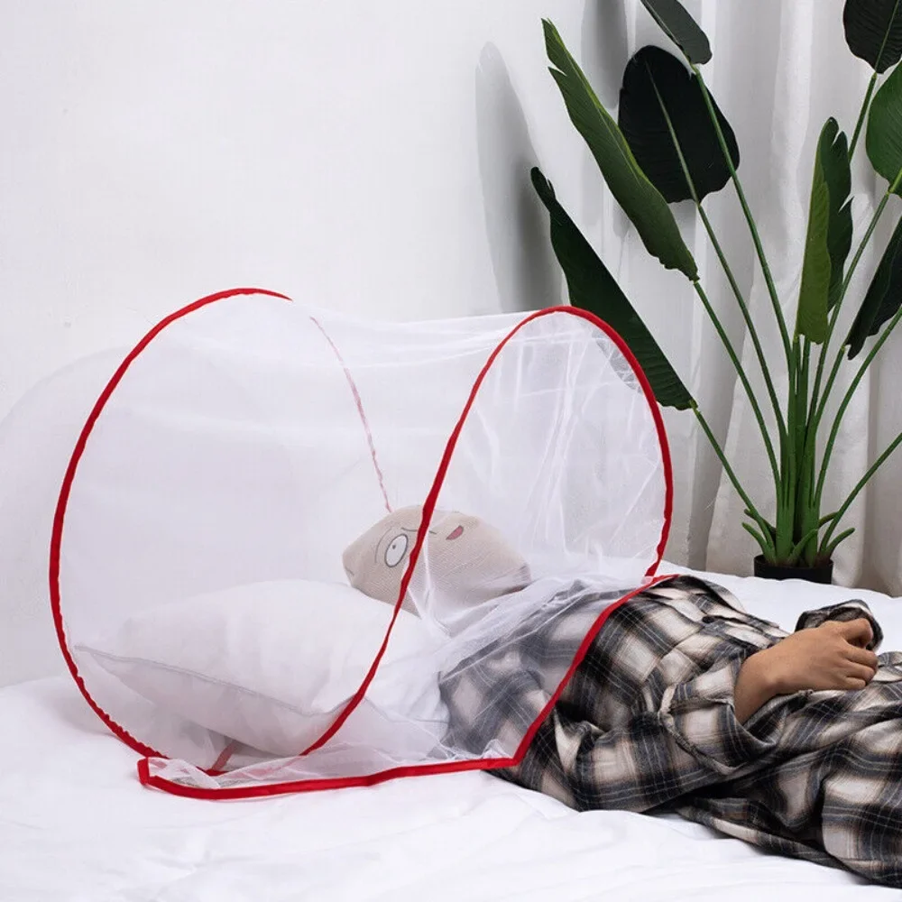 Summer Bed Nets Anti-mosquito Protector Encryption Anti-Mosquito Head and Face Anti-mosquito Folding Mosquito Net Cover