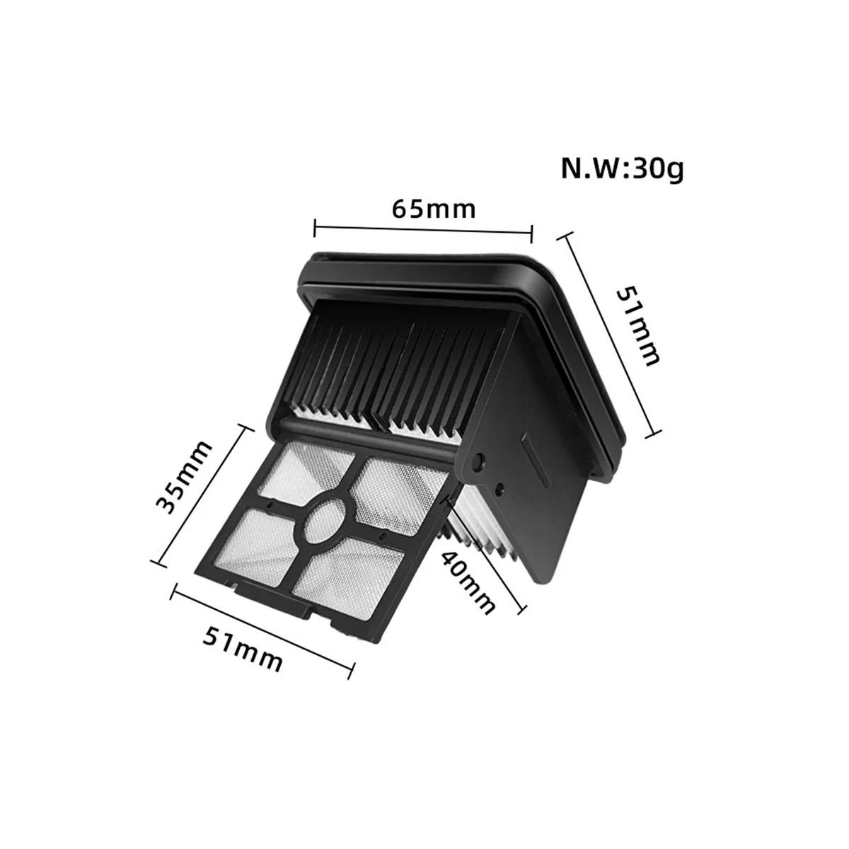 แปรงลูกกลิ้ง5ชิ้นสำหรับ H12เครื่องดูดฝุ่นไร้สายแบบเปียกและแห้งอุปกรณ์ทำความสะอาดของใช้ในครัวเรือน