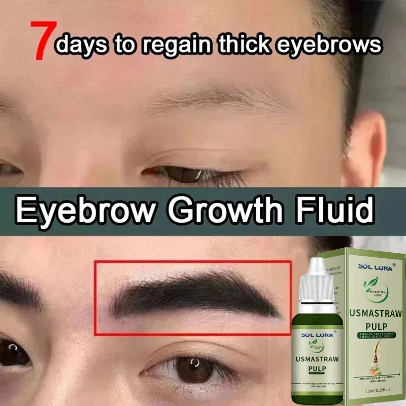 Eyebrow Eyelash Hair Growth Solution Rapidly Grows Eyebrows Provides Rich Nutritional Elements Promotes Growth Of Hair Follicles