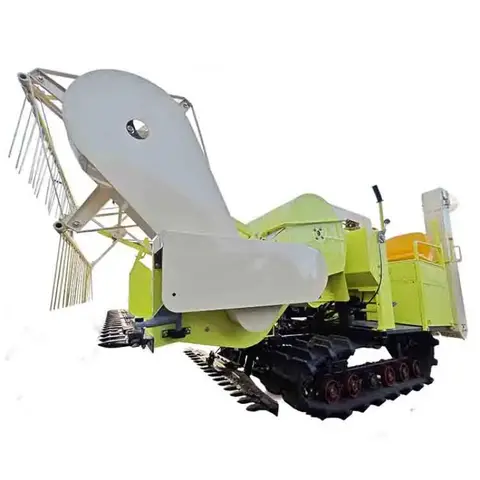 Wubota Farming Harvesting Machine Wheat Mini Rice Combine Harvester