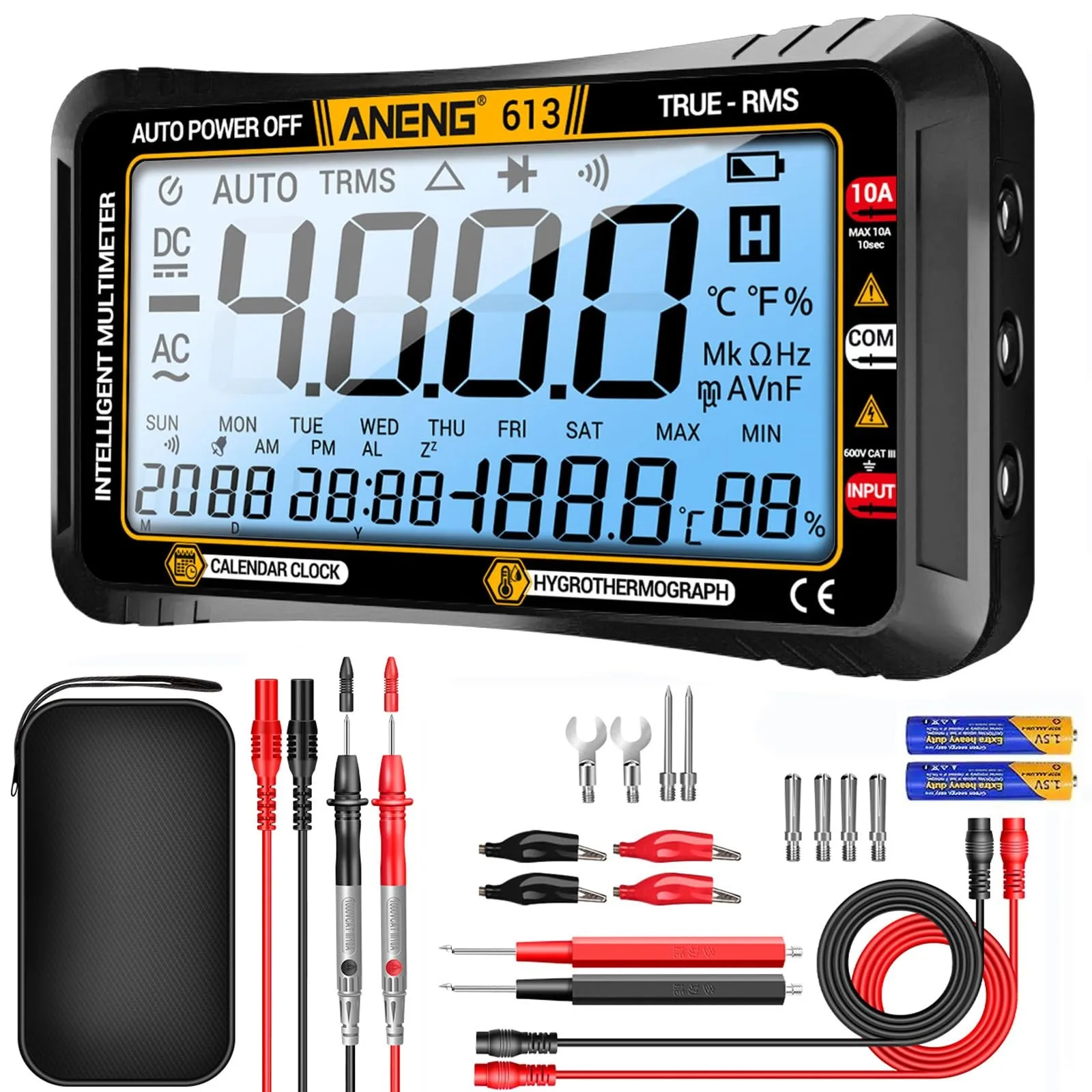 New Multi meter Fully Intelligent Digital Display Universal Meter