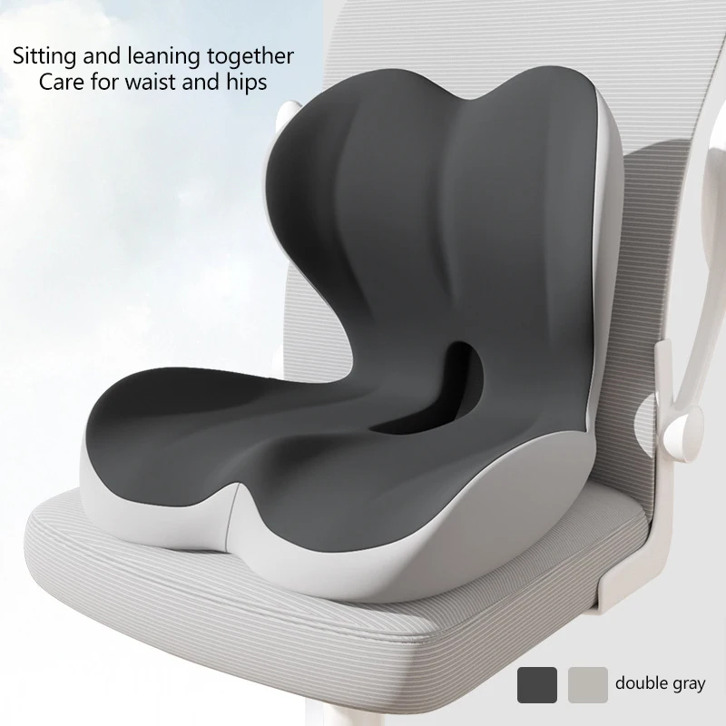 

Цельная подушка из пены с эффектом памяти, офисное кресло, облегчение бедер и украшение талии, подушка для поддержки спины позвоночника, поясничные грили, игрушечная кровать