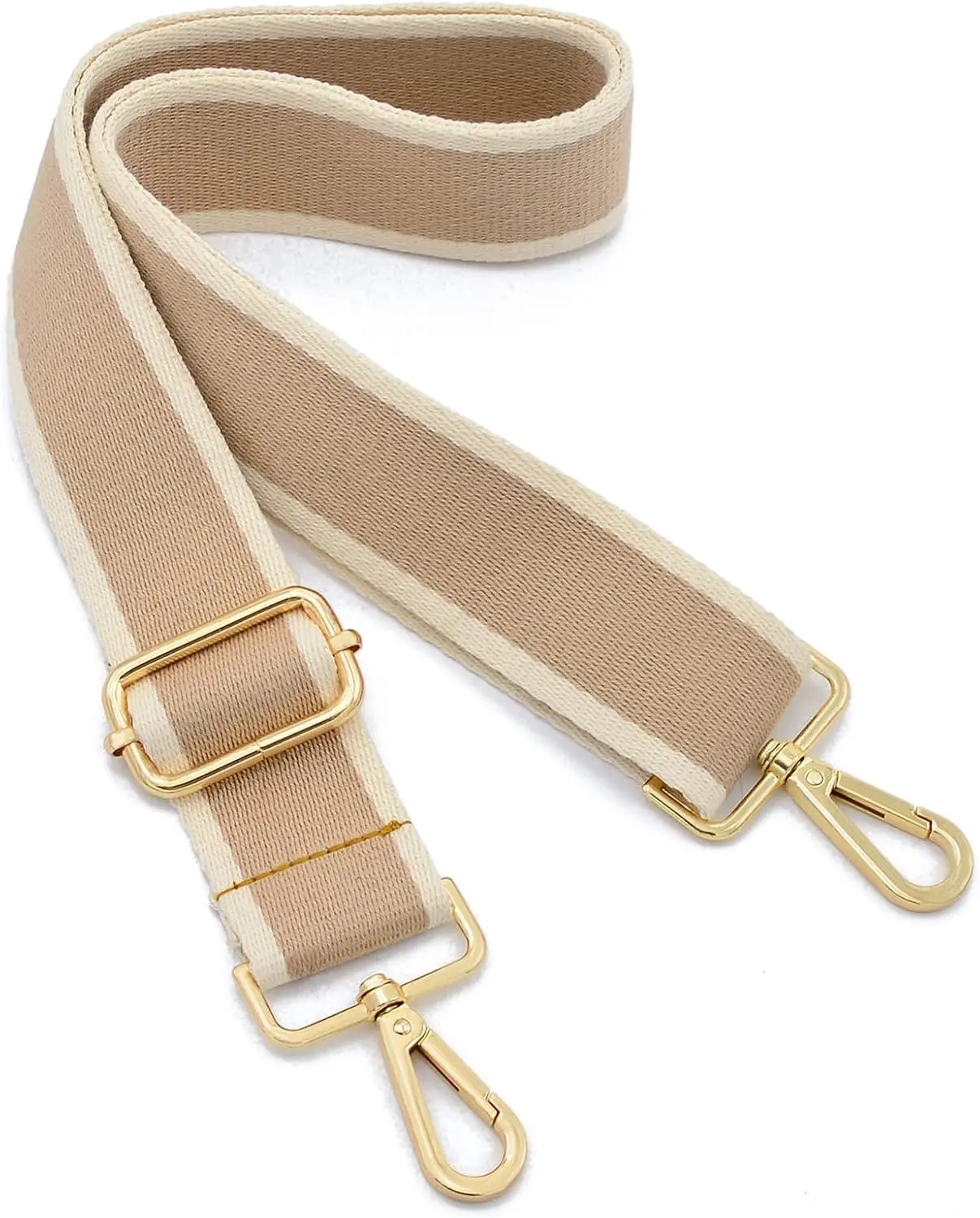Universal Replacement Shoulder Strap, Adjustable Crossbody Bag Strap with Carabiner for Handbags Backpacks Luggage
