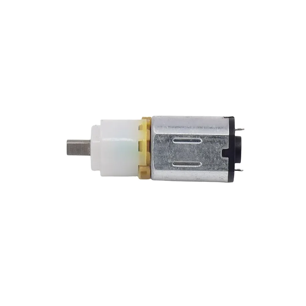 Tiny N20 Planetary Plastic Geabox Gear Motor DC 3V 3.7V 5V 6V 80RPM Slow Speed D-shaft for Toy Car Electric Lock