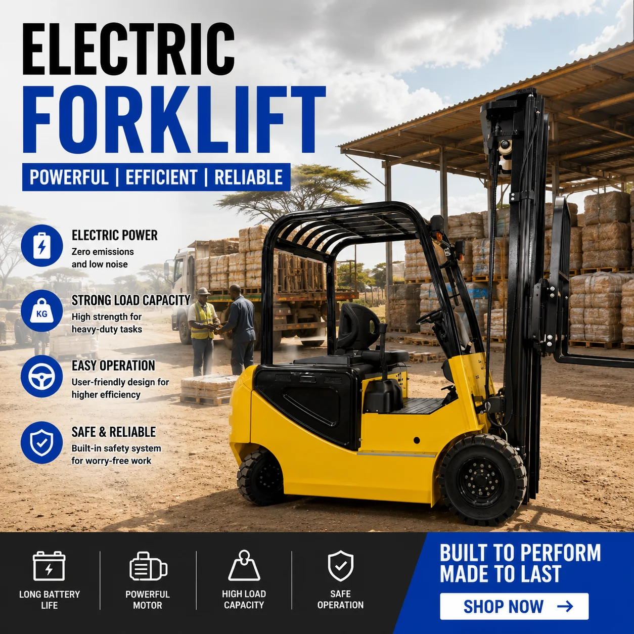 Custom CE Euro 5 Mini Forklift Equipment for Industrial Warehouse Agricultural and Construction Work
