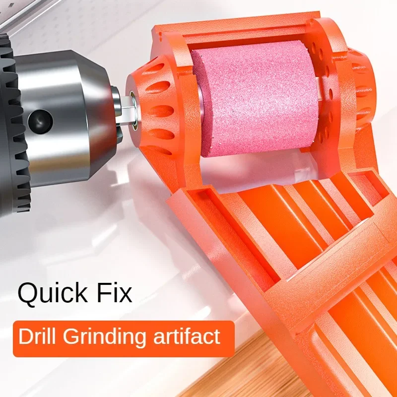 

Портативная точилка для сверл, корундовый шлифовальный круг, инструмент для сверл, спиральное сверло, точилка для ступенчатого сверла, Аксессуары Dremel