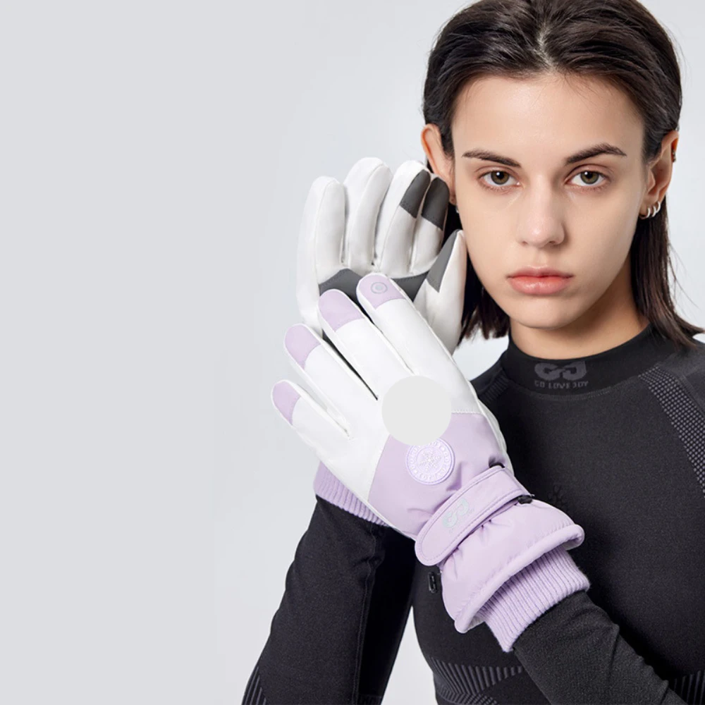 

Ski Gloves for Women and Men Outdoor Cycling Touchscreen Warm and Velvet Thick Gloves Anti Slip and Waterproof Winter New