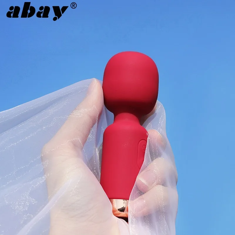 AV عصا هزاز للنساء البظر محفز تدليك الثدي الحلمات هزاز أنثى الاستمناء لعبة الجنس الصغيرة للنساء #1