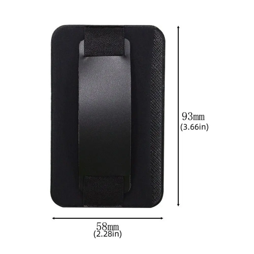 Adhesive Sticker Cell Phone Wallet Case Credit ID Back Cover Phone Card Holder Elastic Stretch Card Case Cellphone Pocket