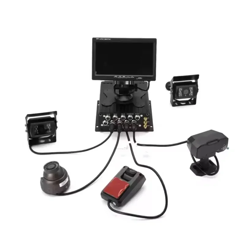 

FL&OEM 4-Channel Digital Video Recorder with HDD/SD Storage for Bus ADAS DMS AI CCTV OEM Mobile DVR