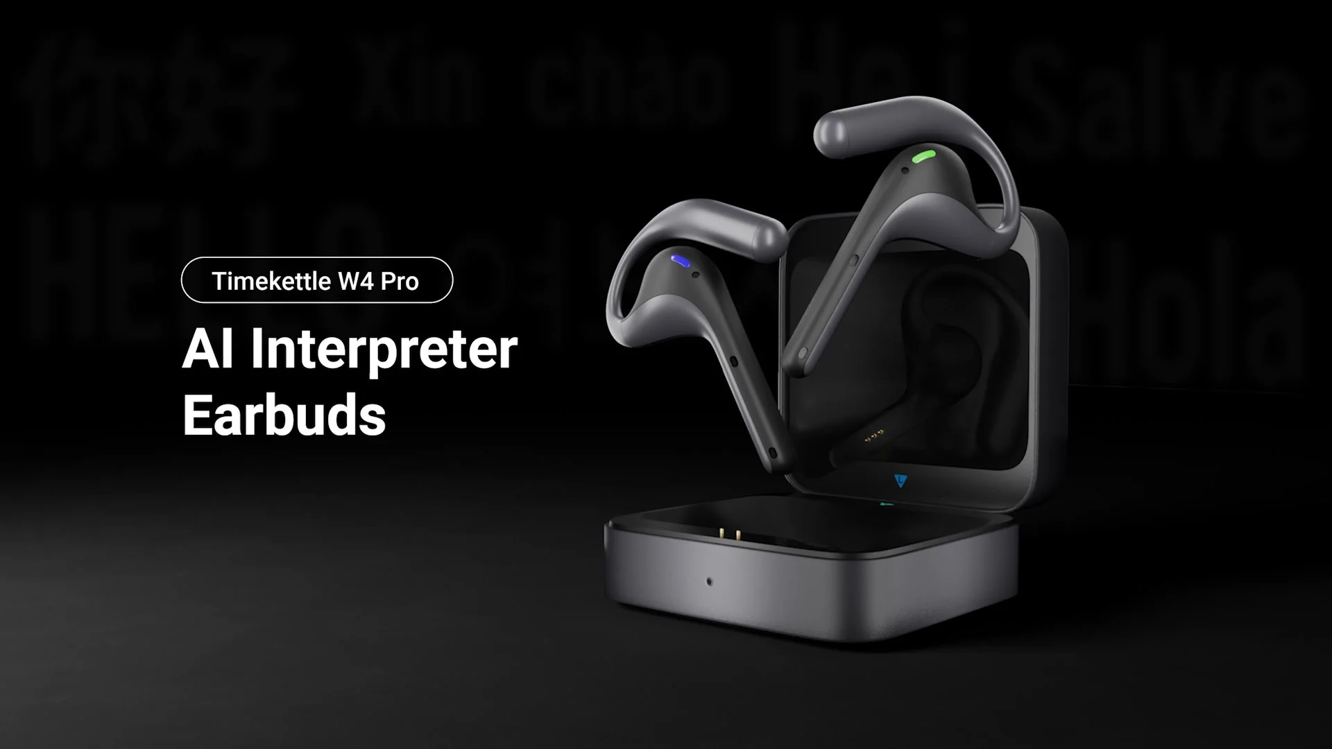 Timekettle W4 Pro AI Translator Earbuds 40 Languages