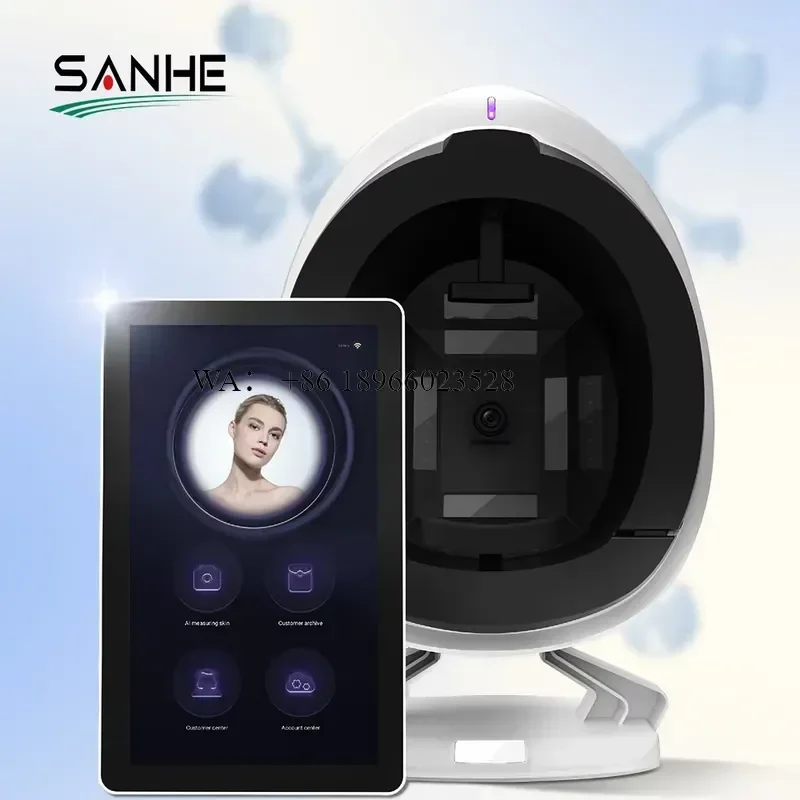 WMWMNU New Arrival Professional Portable Magic Mirror Facial Analyzer for DIODE Target Face Home Use EU US ZA 5