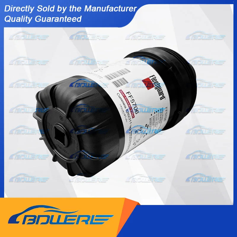 

Diesel Fuel Filter Compatible with Aoling, Omaka | Cummins 3.8 Engine | Part Numbers: FF5706, S5262311A2076