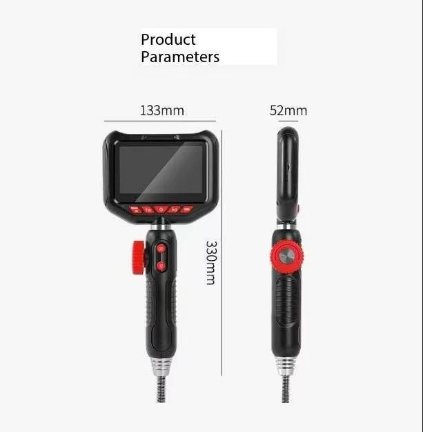 NCEL B300 Endoscope With 360 Degree Rotation And High-definition Camera Probe 1 Year Warranty For Turning Pipeline Detector