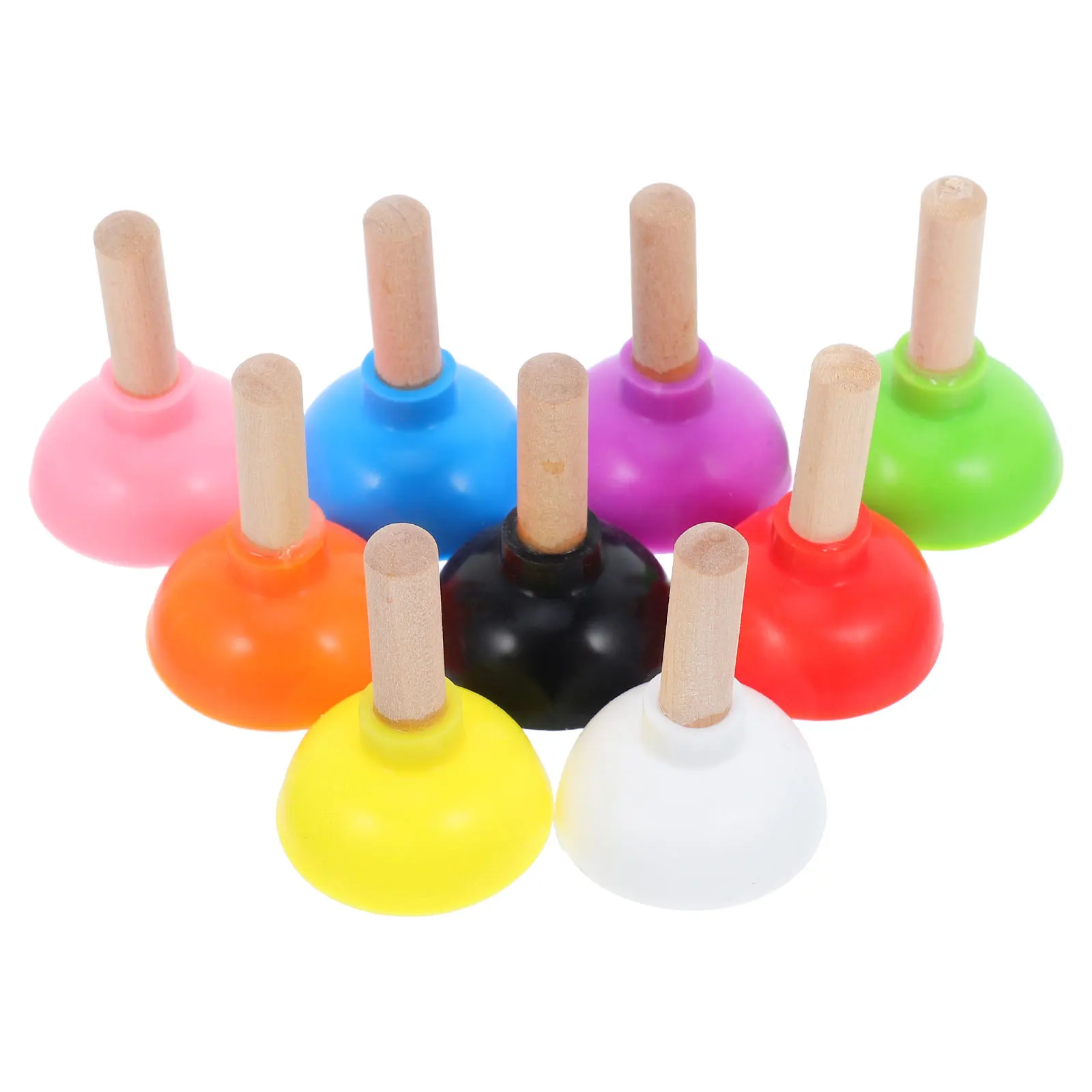 Props Dollhouse Bathroom Accessories Plunger Mini Toilet Toy Prank Bathtub Magician Toys