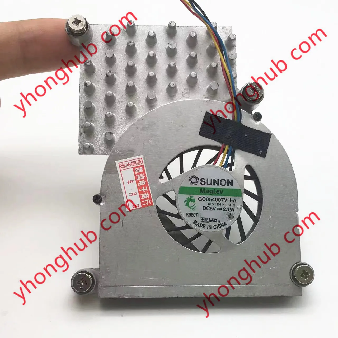 GC054007VH-A DFS400805L10T F956 DC 5V 2.1W 4-wire Server Cooling Fan