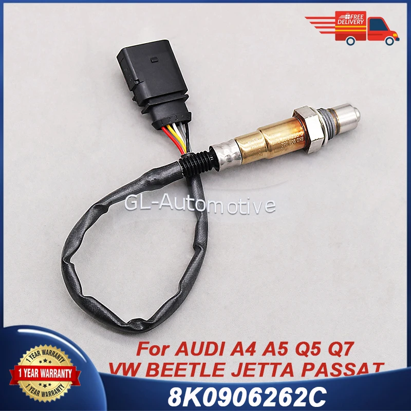 

8K0906262C 0258027046 front Air Fuel Ratio Sensor Lambda Oxygen Sensor For AUDI A4 A5 Q5 Q7 VOLKSWAGEN BEETLE JETTA PASSAT