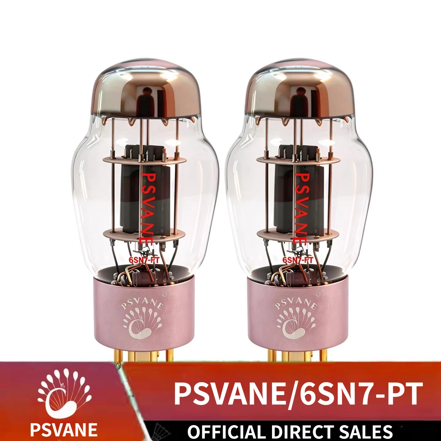 

Электронная лампа PSVANE Classic Series 6SN7-PT, аналог 6SN7/6N8P/6H8C, для ламповых усилителей, аудиоусилителей, парная.
