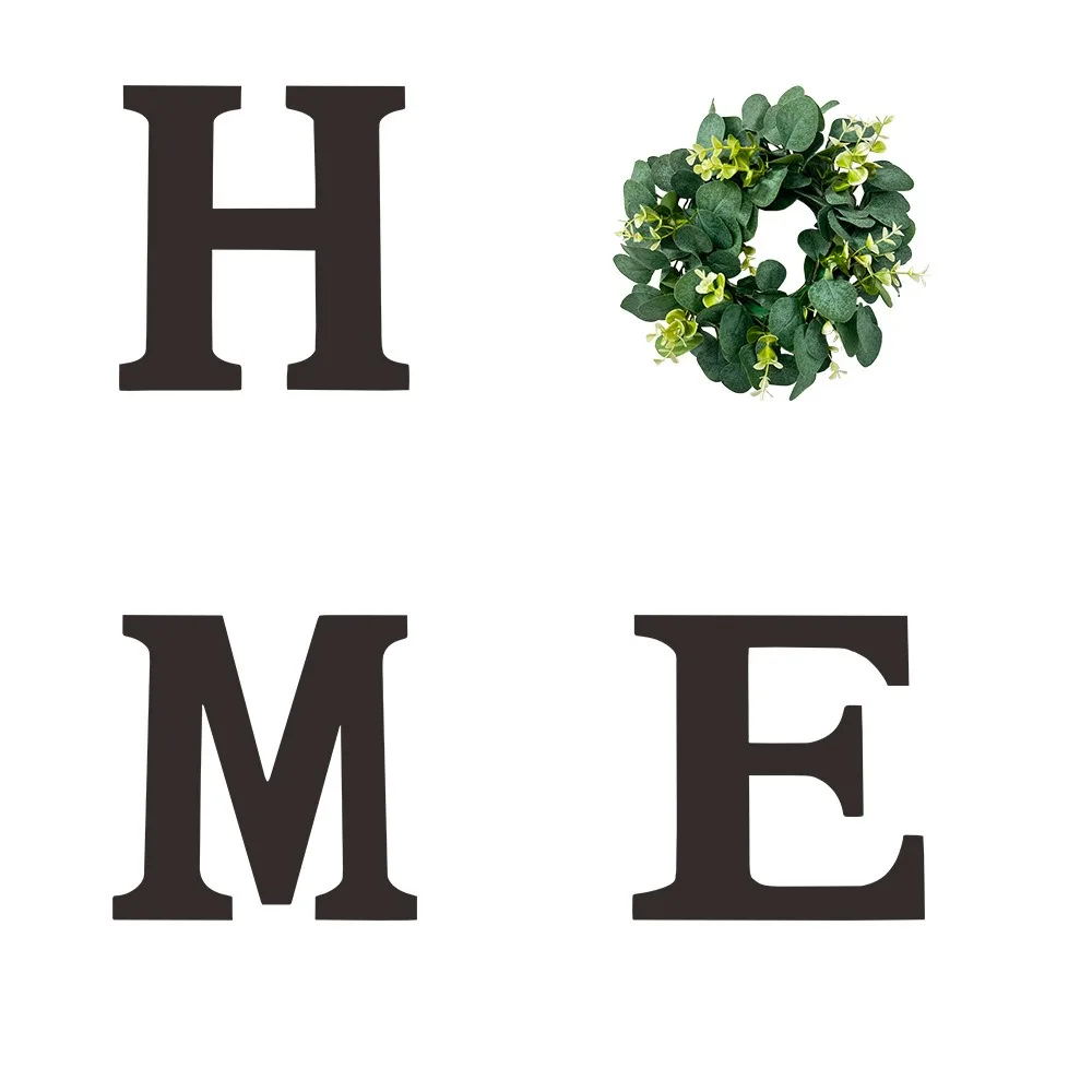 

Shell Conch HOME Letter Wall Ornaments Ocean Theme Vintage Wooden HOME Pendant Wall Art Handcrafted Spring Ocean Signs