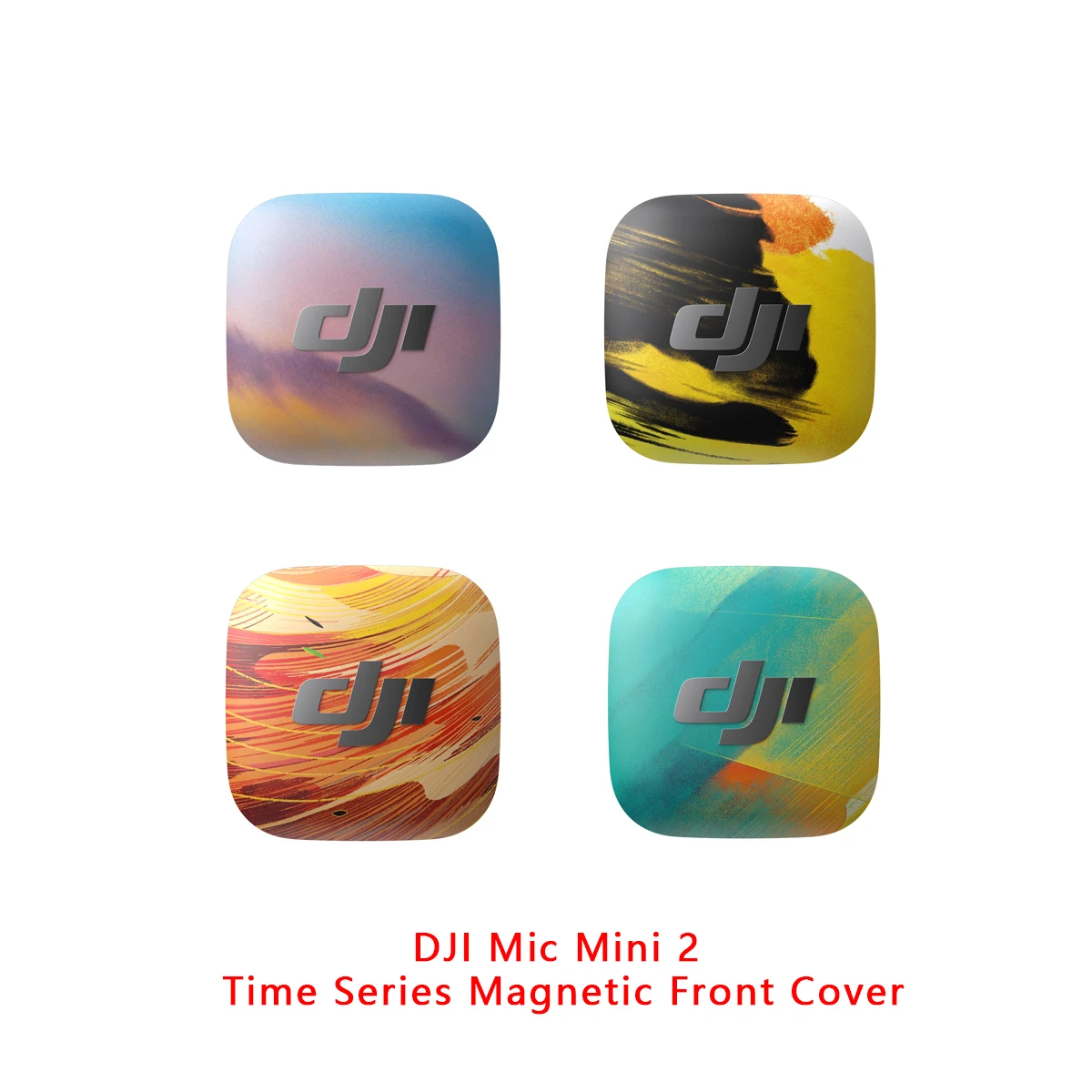 Cubierta frontal magnética para DJI Mic Mini 2/2S Time Series con ilustraciones de un ilustrador de renombre internacional.