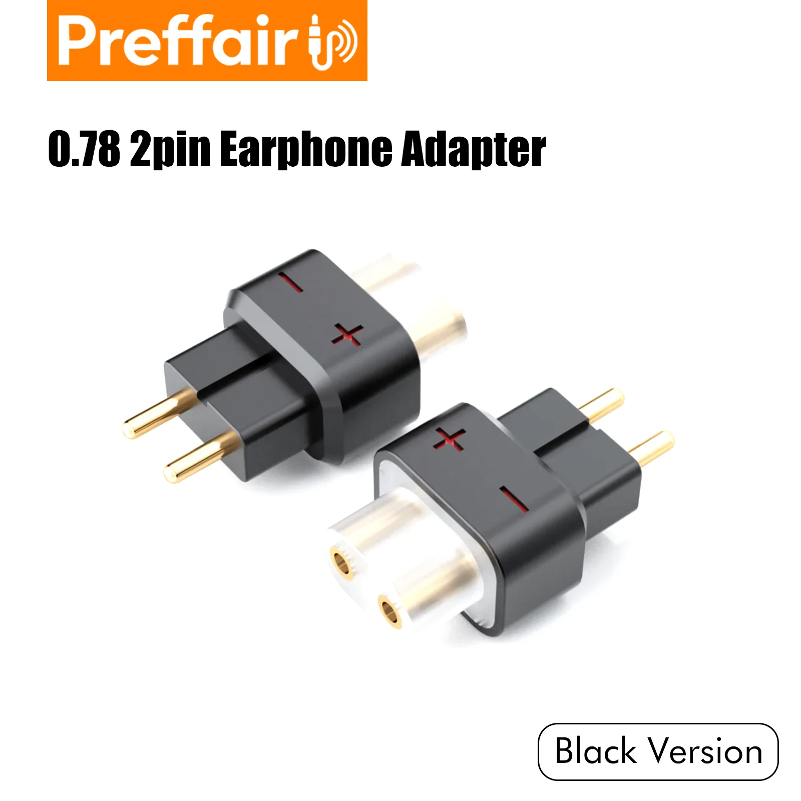 2pcs HIFI QDC Female 0.78 2 Pin Male Earphone Adapter to Earsets for SHUOER CONDUCTOR/SINGER/SOLOIST/EJ07/TAPE PRO/SHOZY