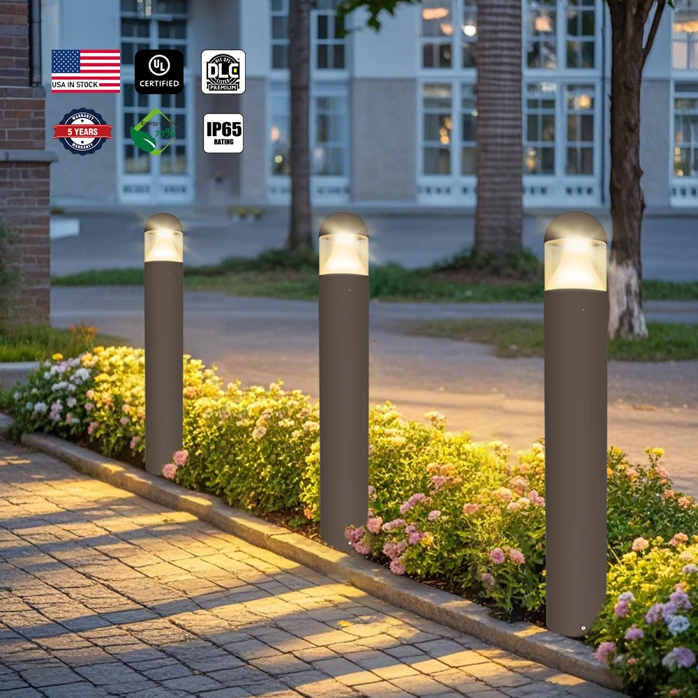 

Smart Library Aluminum Waterproof IP65 14W 19W 24W External Led Lawn Walkway Garden Path Outdoor Pathway Bollard Lights