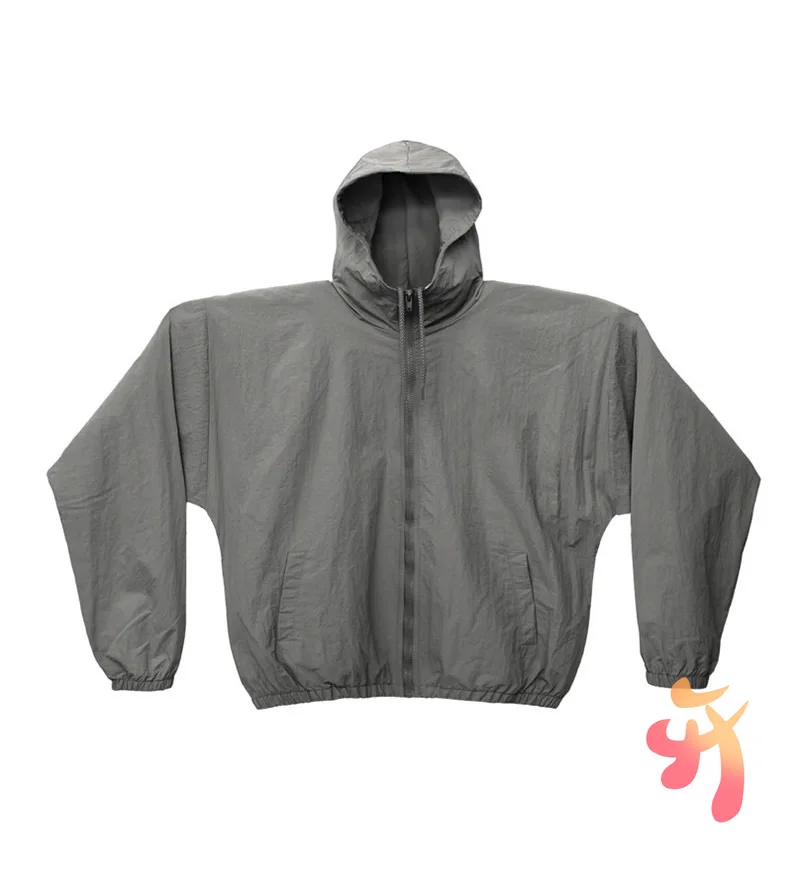 فارغة كاني جوشا الستر عادية الشارع قلنسوة بسحاب واقية من الشمس التجفيف السريع معطف Stormtrooper سترة واقية هودي الرجال النساء #6