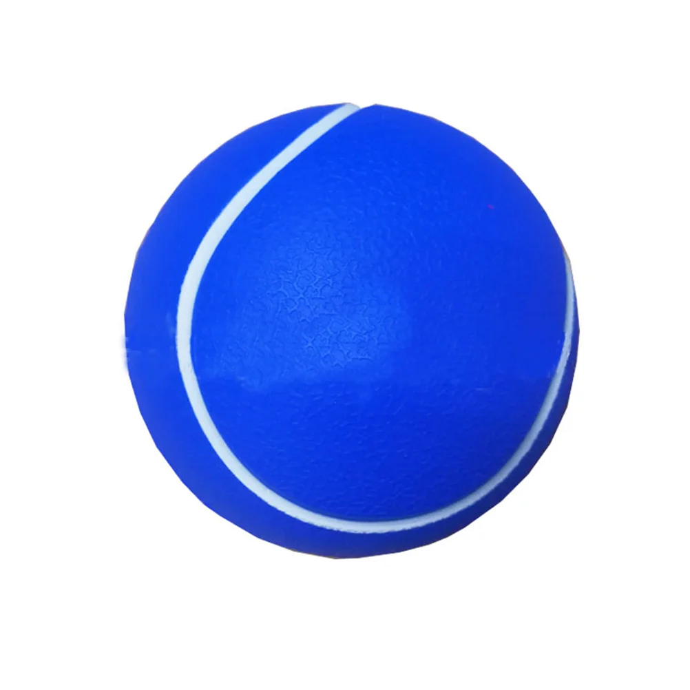 8 Uds pelotas de tenis creativas pelotas de tenis de práctica pelotas de tenis deportivas de PU pelota de juego (2 uds amarillo, 2 uds rojo, 2 uds azul, 2 uds.