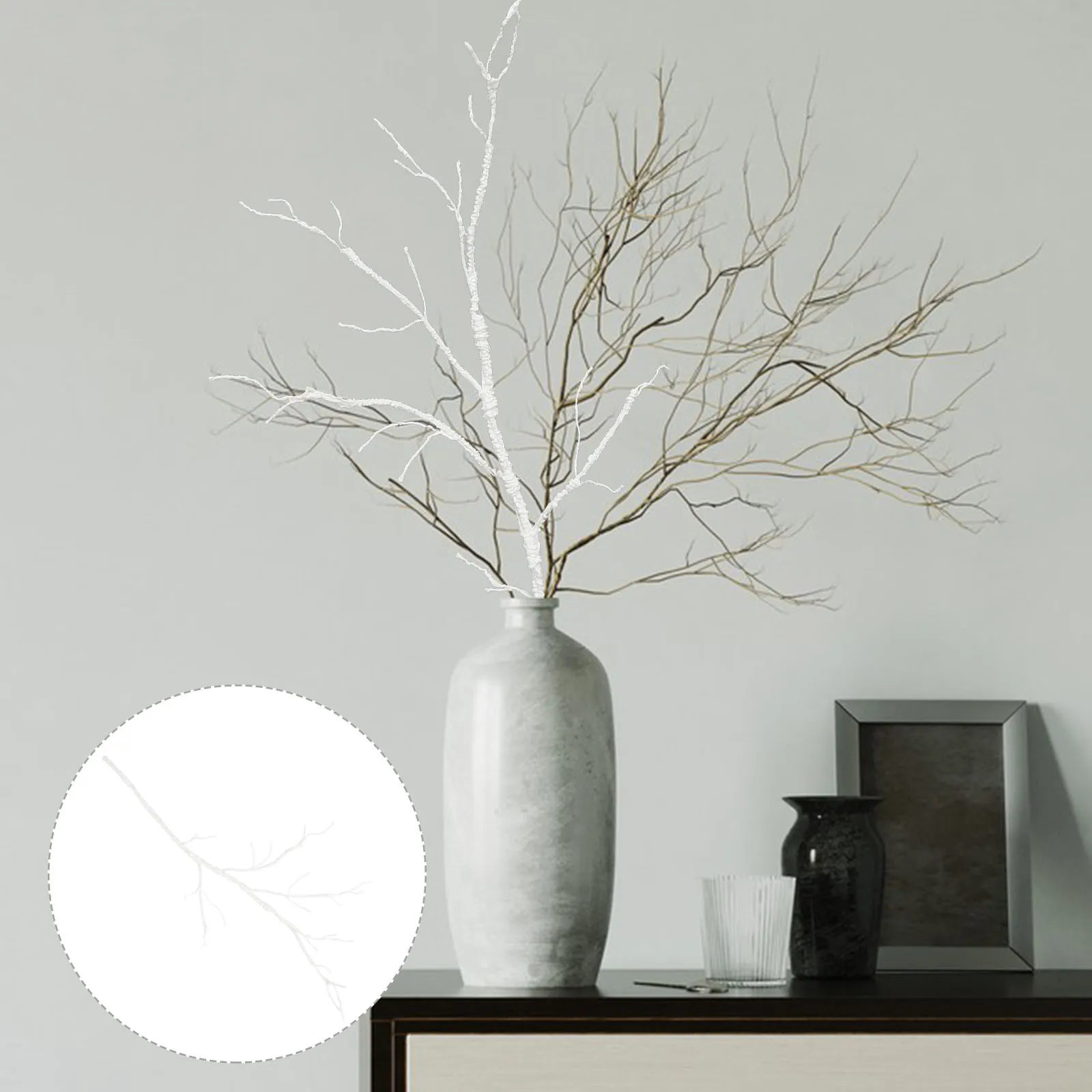 محاكاة فرع شجرة فروع وهمية لحشو المزهرية ديكور المنزل نبات اصطناعي زخرفة Crafts بها بنفسك الحرف صنع مزرعة الخريف