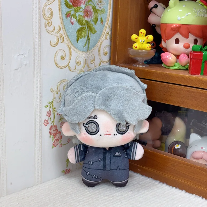 Esopo Carl Anime Identity V embalsamador lindo colgante suave Maumet 10cm llavero figura de juego modelo Parque animados regalo