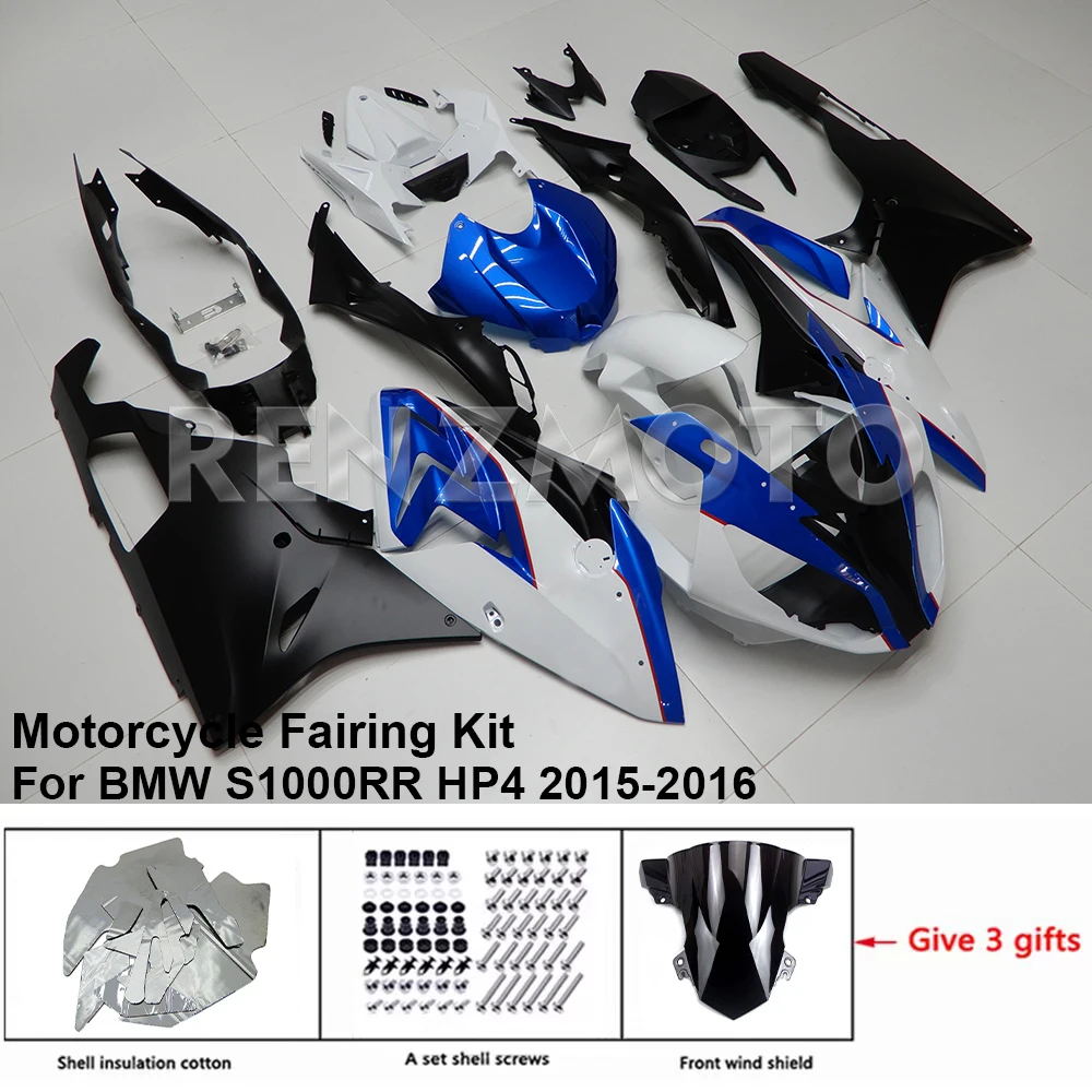 

B1015-103a Motorcycle Fairing Set Body Kit Plastic For BMW S1000RR HP4 2015-2016 Accessories ABS Injection Bodywork