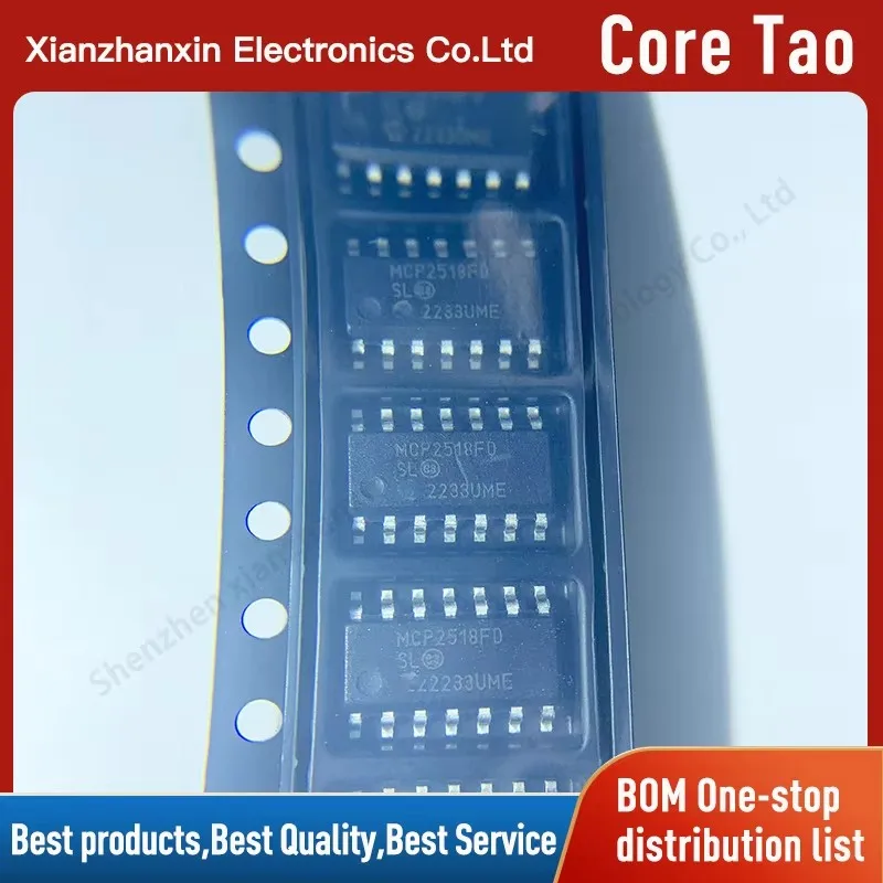 1~5PCS/LOT MCP2518FDT-E/SL MCP2518FD MCP2518 SOP-14 The controller IC