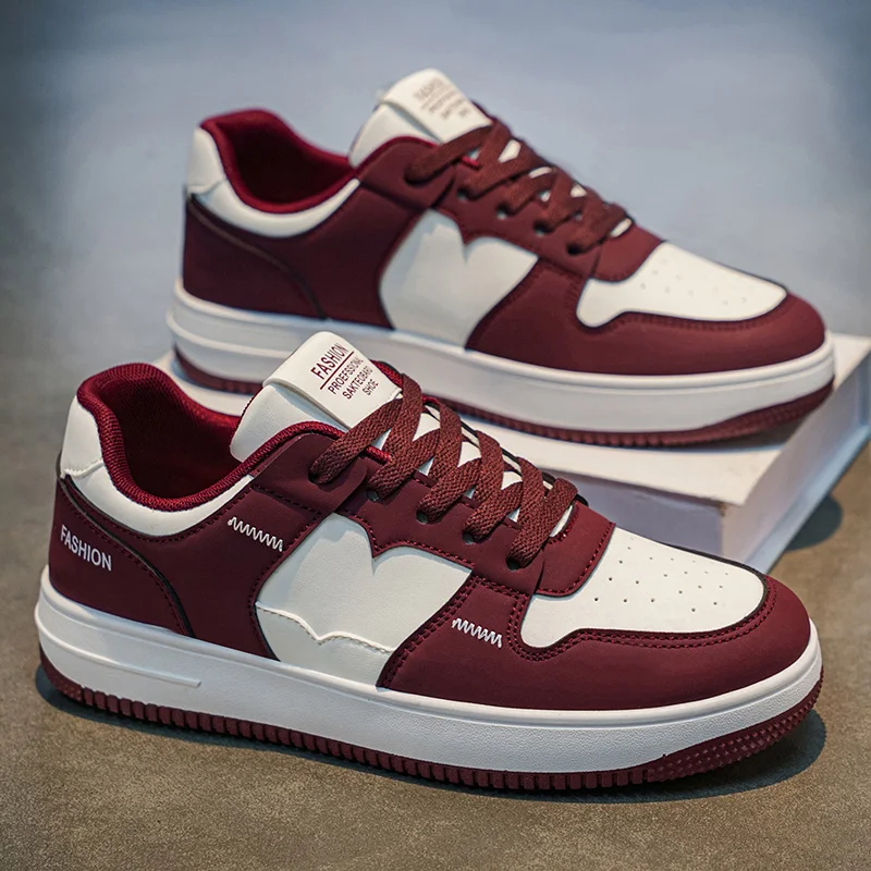 Zapatos informales para hombre, zapatos para caminar al aire libre antideslizantes con suela suave para las cuatro estaciones, zapatos deportivos planos ligeros y transpirables a la moda para jóvenes