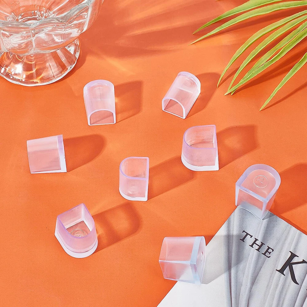 70 Pairs/Lot High Heel Latin Stiletto Dancing Covers Heel Stoppers Anti-slip Silicone PVC High Heel Protectors for Wedding Party