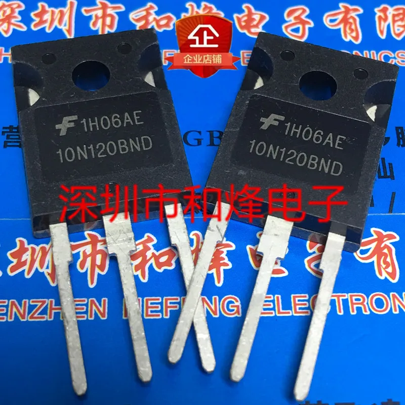 5PCS-10PCS HGTG10N120BND 10N120BND  TO-247  1200V 10A  Really Stock Best Quality Guarantee Transistor Fast Shipping