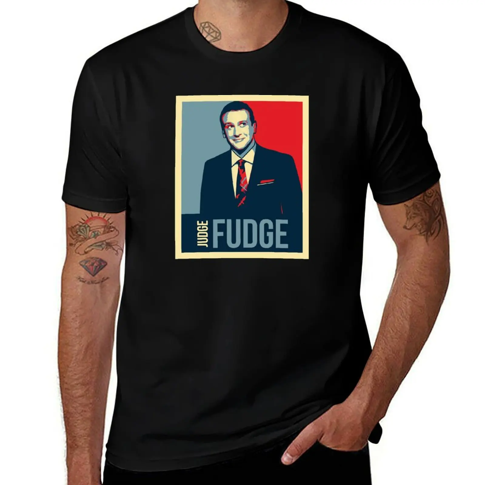 

Judge Fudge T-Shirt man t shirt heavy cotton t shirt man plain funny t shirts dark humor T-Shirt