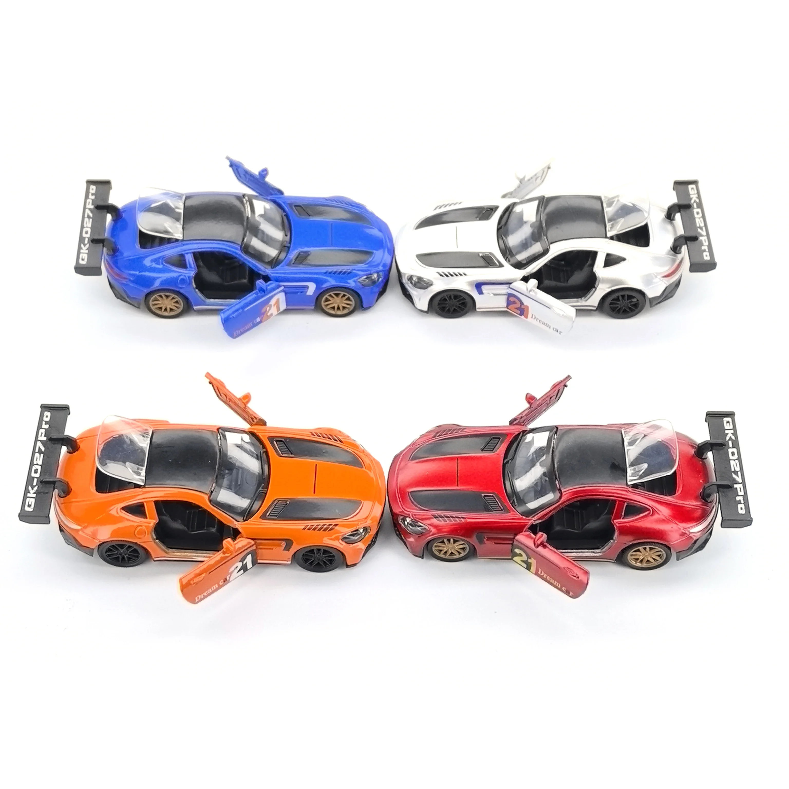 Jongens Legering Speelgoedautomodel Kinderen Pull-back Realistische Sportwagen Racewagen Speelgoed voor kinderen Speelvoertuigmodel